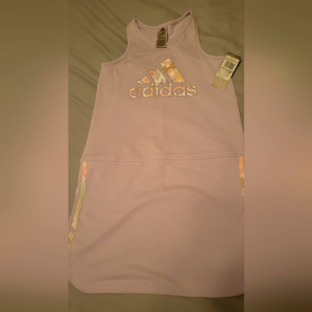 NWT Adidas Light Purple Sleeveless Dress  Preppy